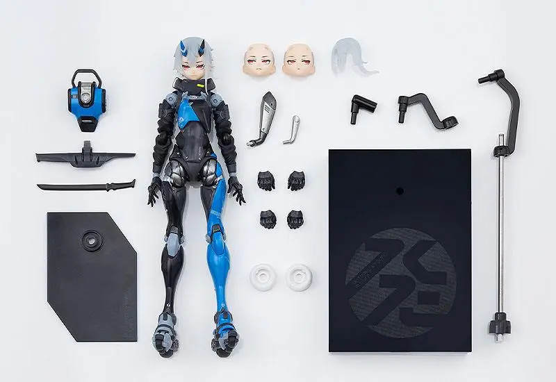 Shojo-Hatsudoki Diecast / PVC Action Figure Motored Cyborg Runner SSX_155 Techno Azur 17 cm termékfotó