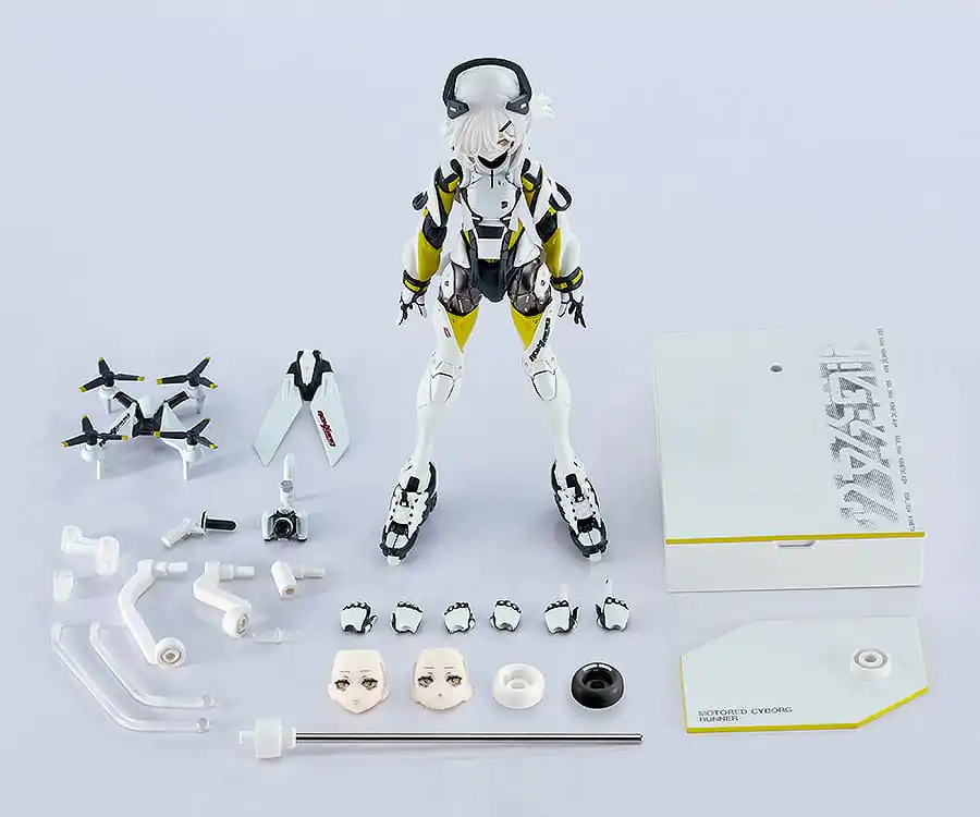 Shojo-Hatsudoki Action Figure Motored Cyborg Runner SSX_155ar Kinetic Ash 17 cm product photo