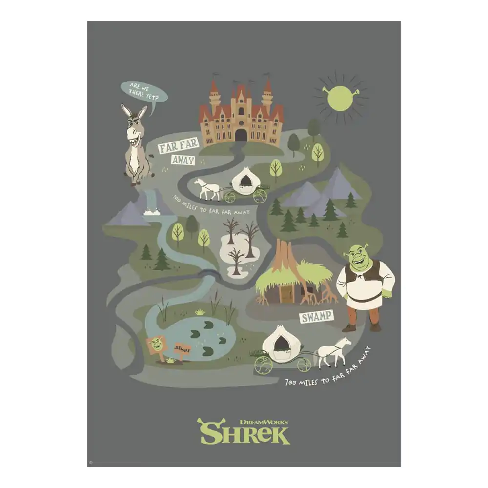 Shrek Art Print Journey to Far Far Away Limited Edition 42 x 30 cm product photo