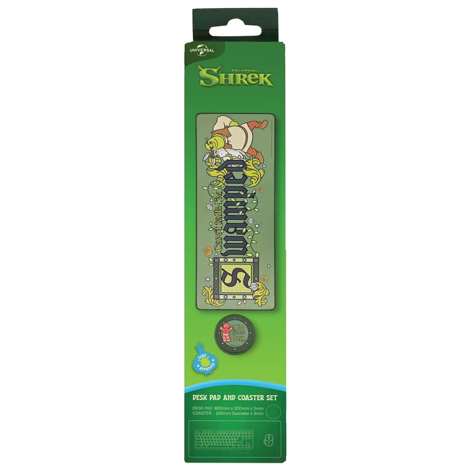 Shrek Desk Pad & Coaster Set product photo