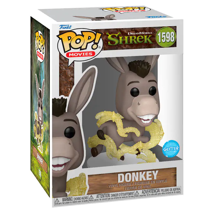 Shrek Funko POP! Movies Vinyl Figure 30th Anniversary Donkey 9 cm termékfotó