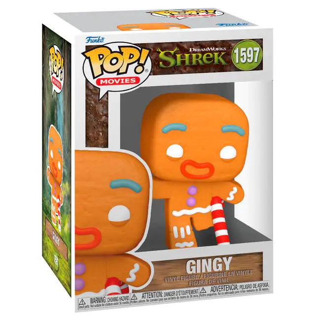 Shrek Funko POP! Movies Vinyl Figure 30th Anniversary Gingerbread man 9 cm termékfotó