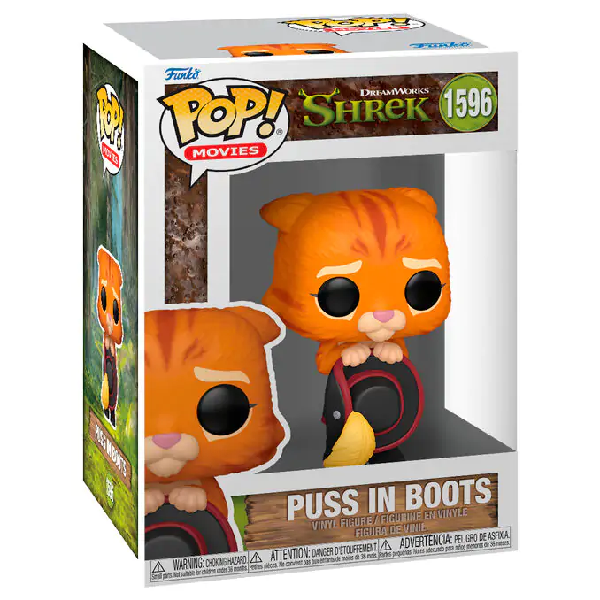 Shrek Funko POP! Movies Vinyl Figure 30th Anniversary Puss in Boots 9 cm product photo