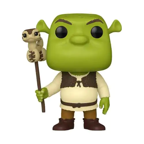 Shrek Funko POP! Movies Vinyl Figure 30th Anniversary Shrek w/Snake 9 cm termékfotó