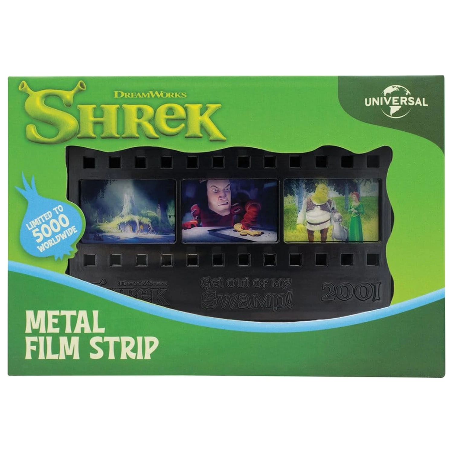 Shrek Replica Metal Film Strip Limited Edition 12 cm product photo