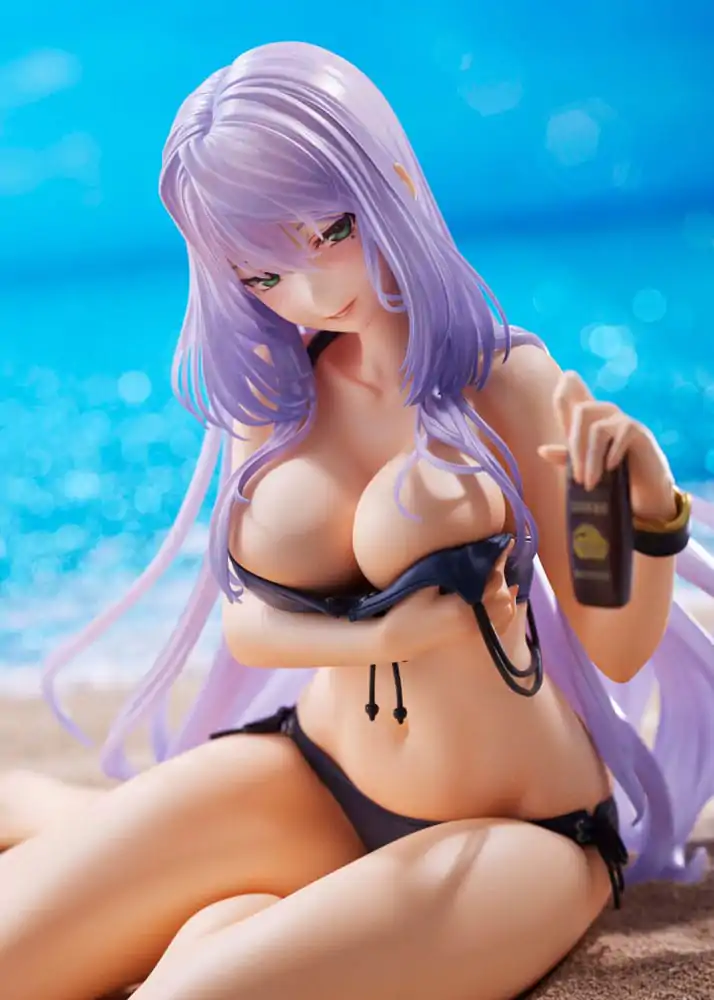 Shy Girls in Love PVC Statue 1/7 Tsuduri Amagasa Ami Ami 15 cm product photo