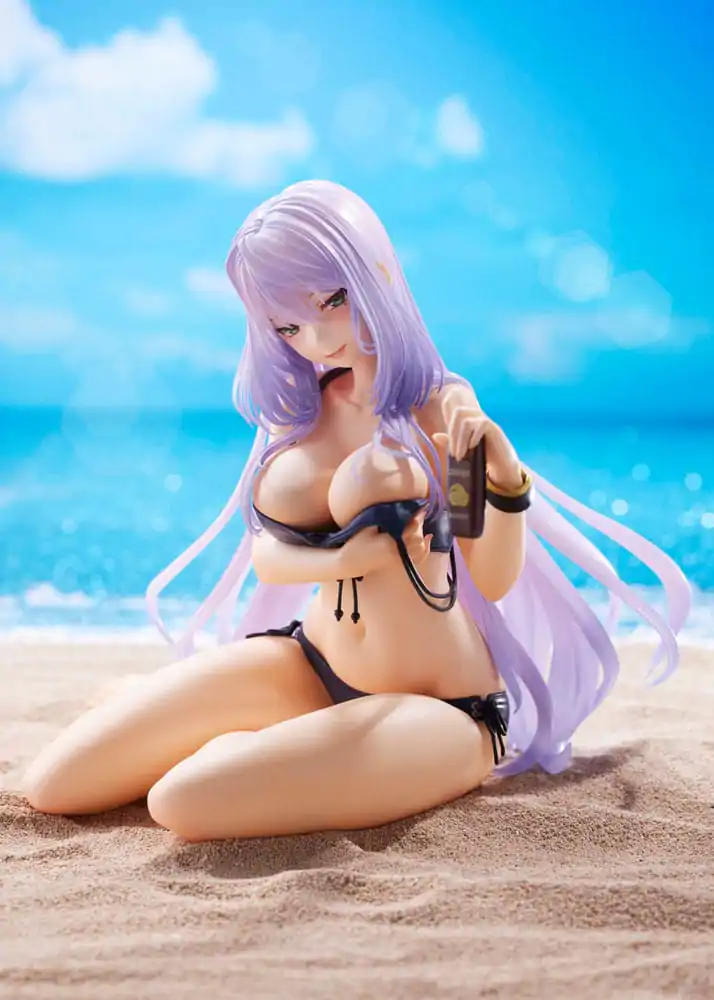 Shy Girls in Love PVC Statue 1/7 Tsuduri Amagasa Ami Ami 15 cm product photo