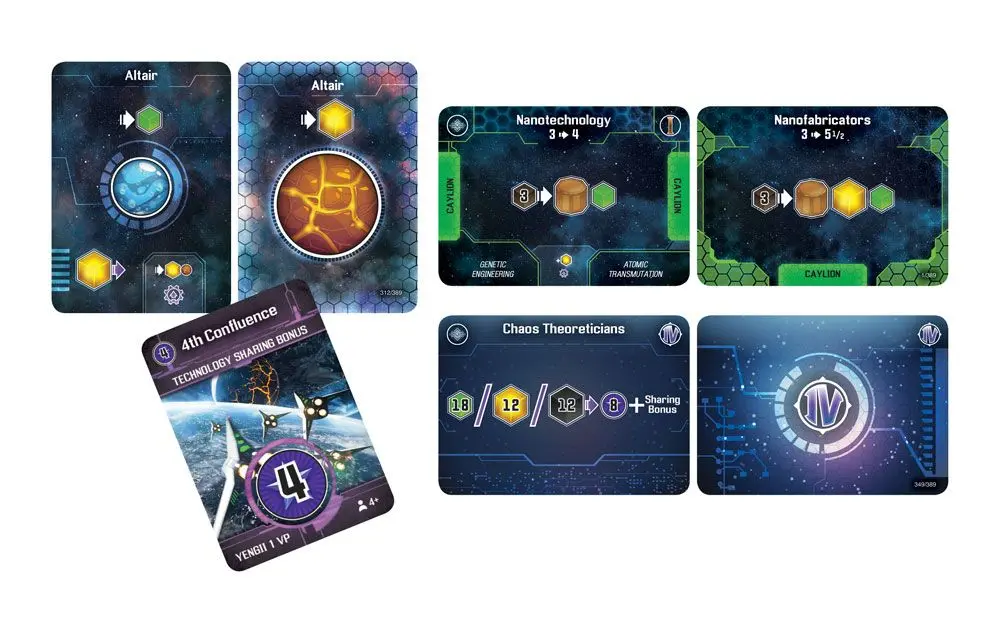 Sidereal Confluence Board Game Remastered Edition *English Version* product photo
