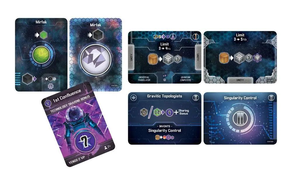Sidereal Confluence Board Game Remastered Edition *English Version* product photo