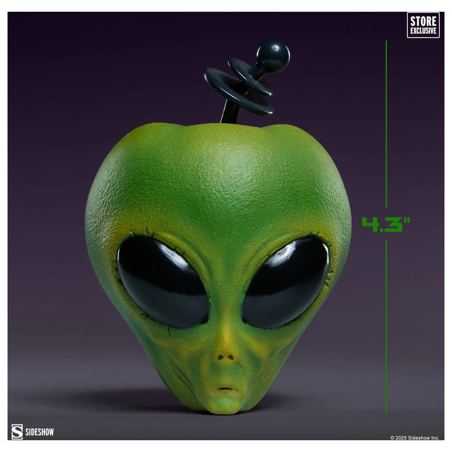 Sideshow Originals Apple Replica Alien Apple (Green Variant) 11 cm  product photo