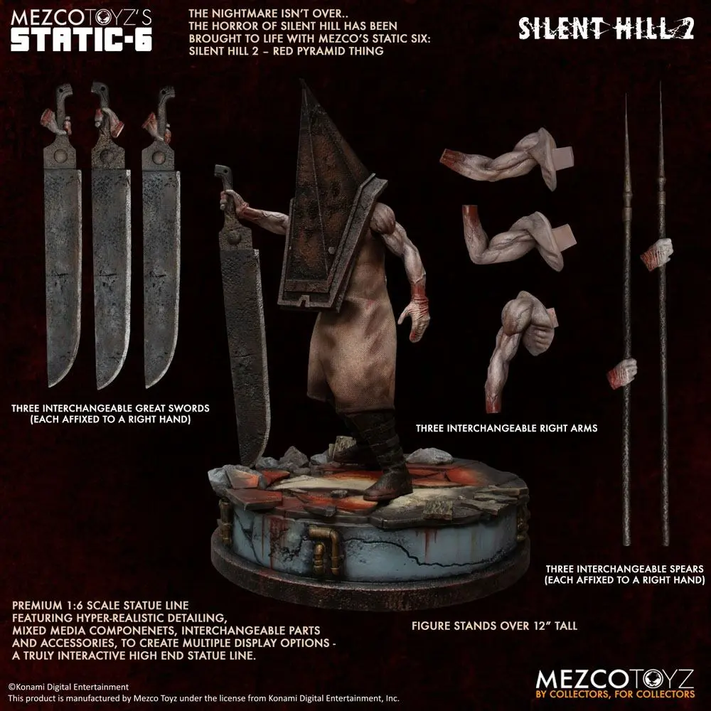 Silent Hill 2 PVC Statue 1/6 Red Pyramid Thing 42 cm product photo