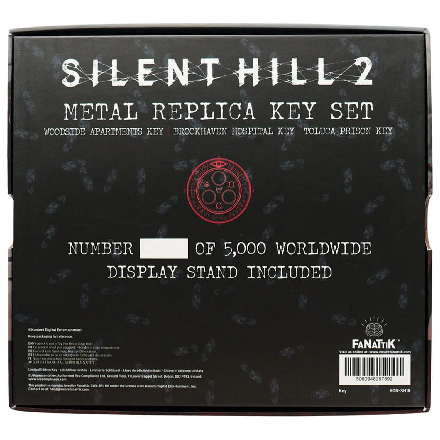 Silent Hill 2 Replicas 3-Set Keys   product photo