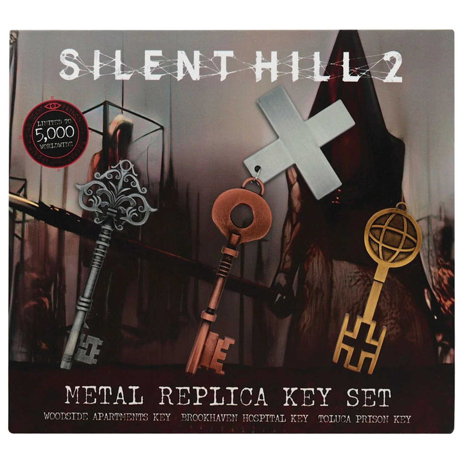 Silent Hill 2 Replicas 3-Set Keys   product photo