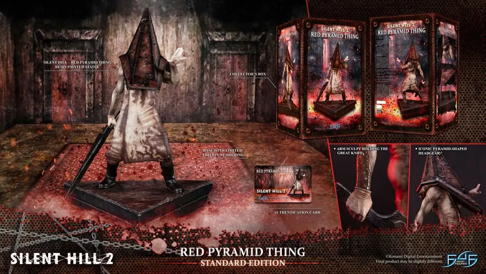 Silent Hill 2 Statue Red Pyramid Thing 46 cm product photo