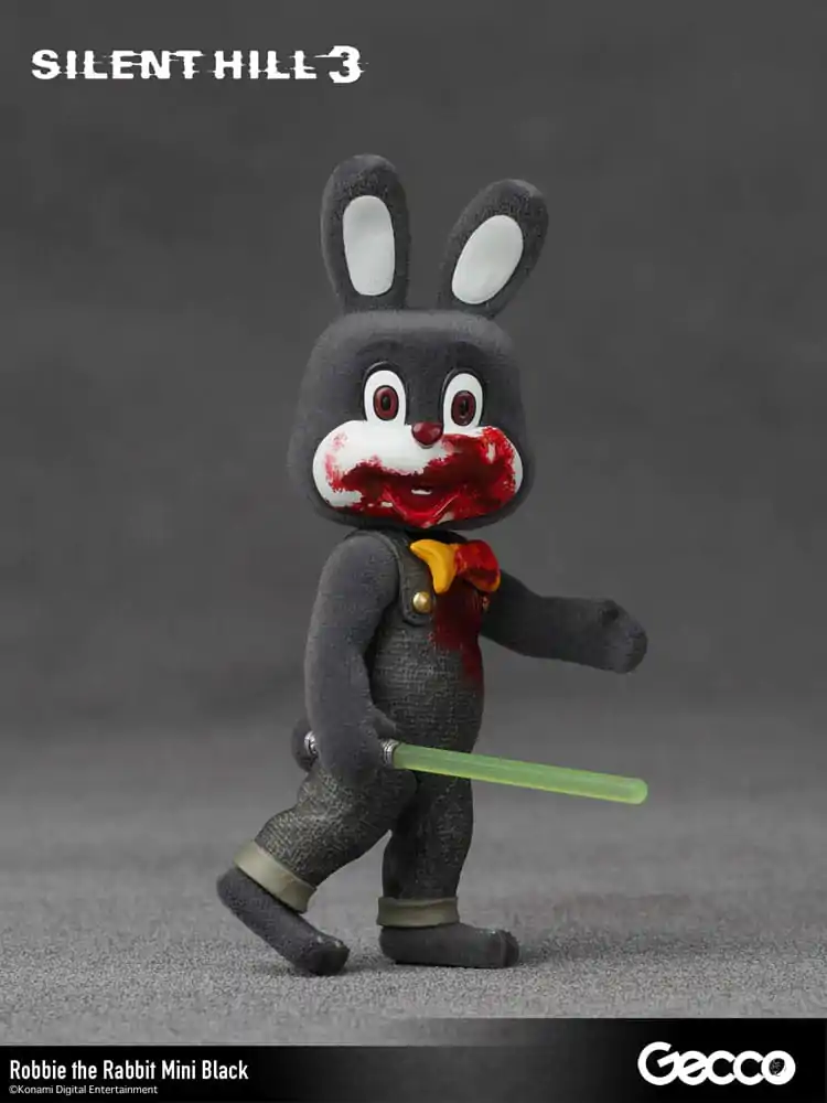 Silent Hill 3 Mini Action Figure Robbie the Rabbit Mini Black Version 10 cm termékfotó