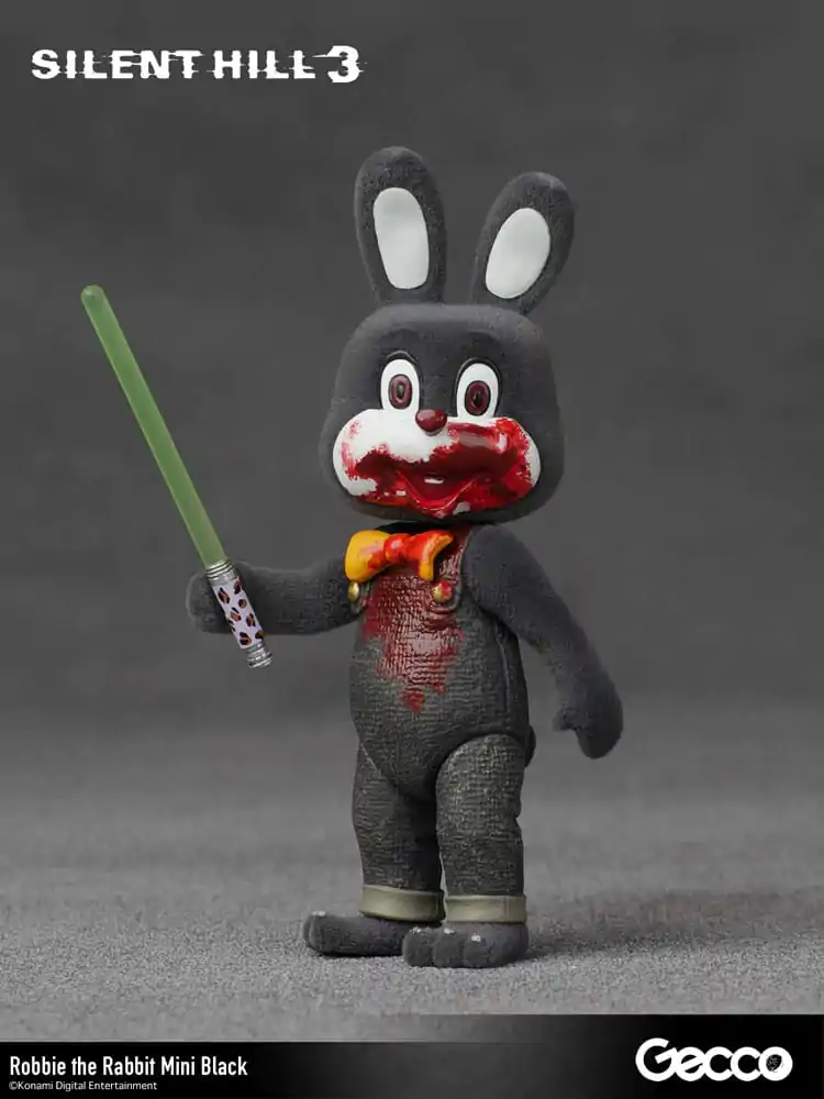 Silent Hill 3 Mini Action Figure Robbie the Rabbit Mini Black Version 10 cm termékfotó