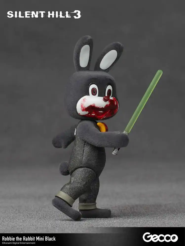 Silent Hill 3 Mini Action Figure Robbie the Rabbit Mini Black Version 10 cm termékfotó