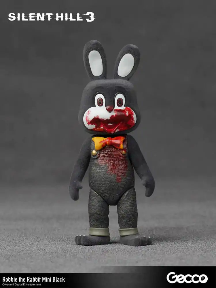 Silent Hill 3 Mini Action Figure Robbie the Rabbit Mini Black Version 10 cm termékfotó