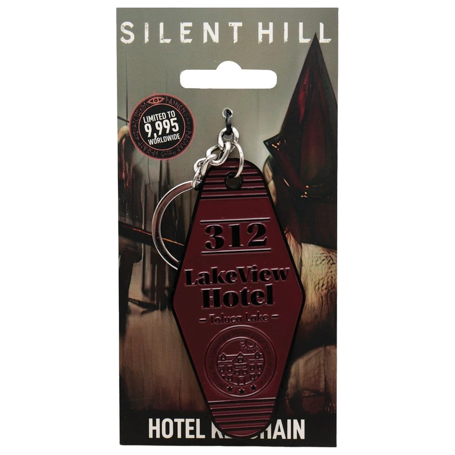 Silent Hill Keychain Hotel Red Limited Edition                       product photo