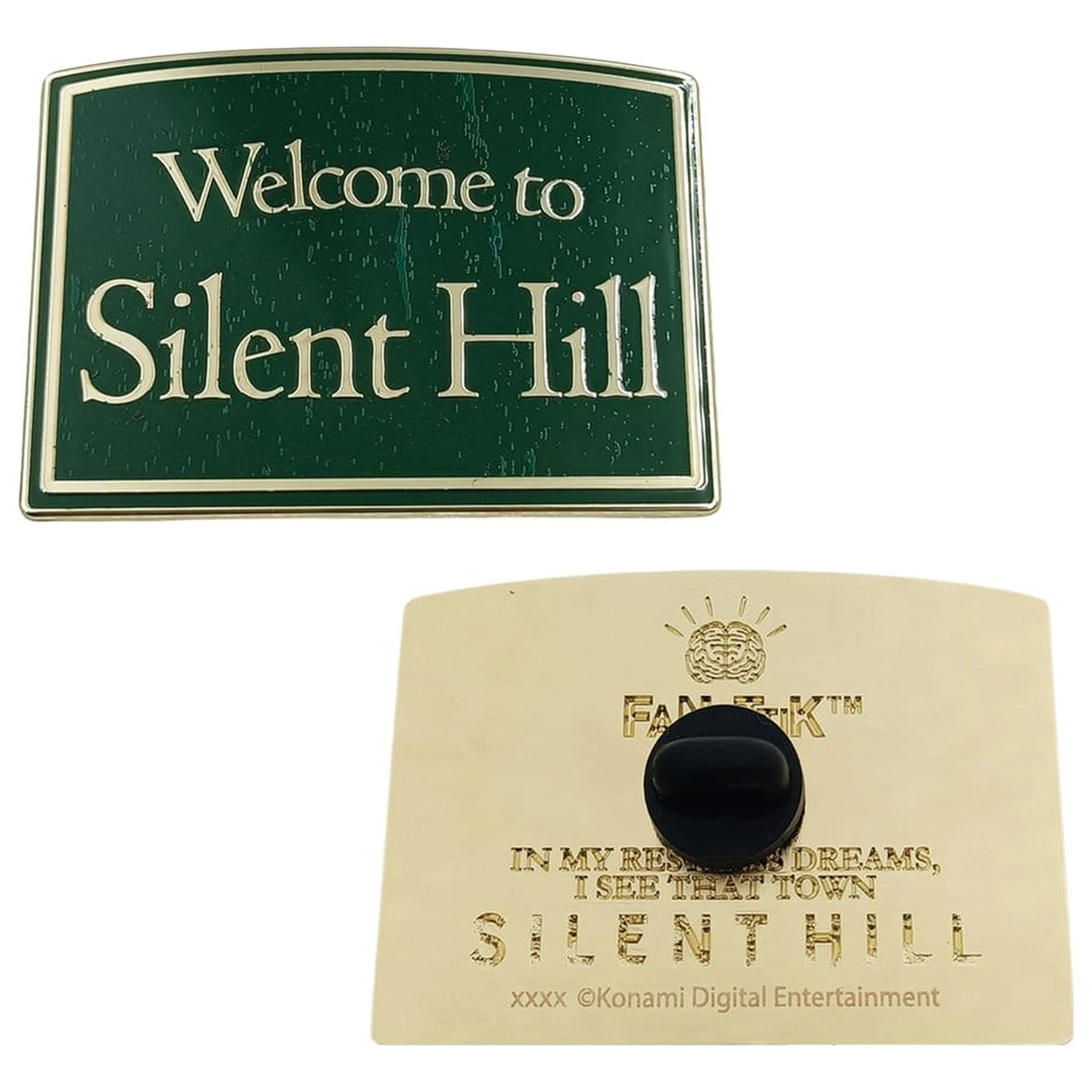 Silent Hill Pin Badge Welcome to Silent Hill Limited Edition product photo