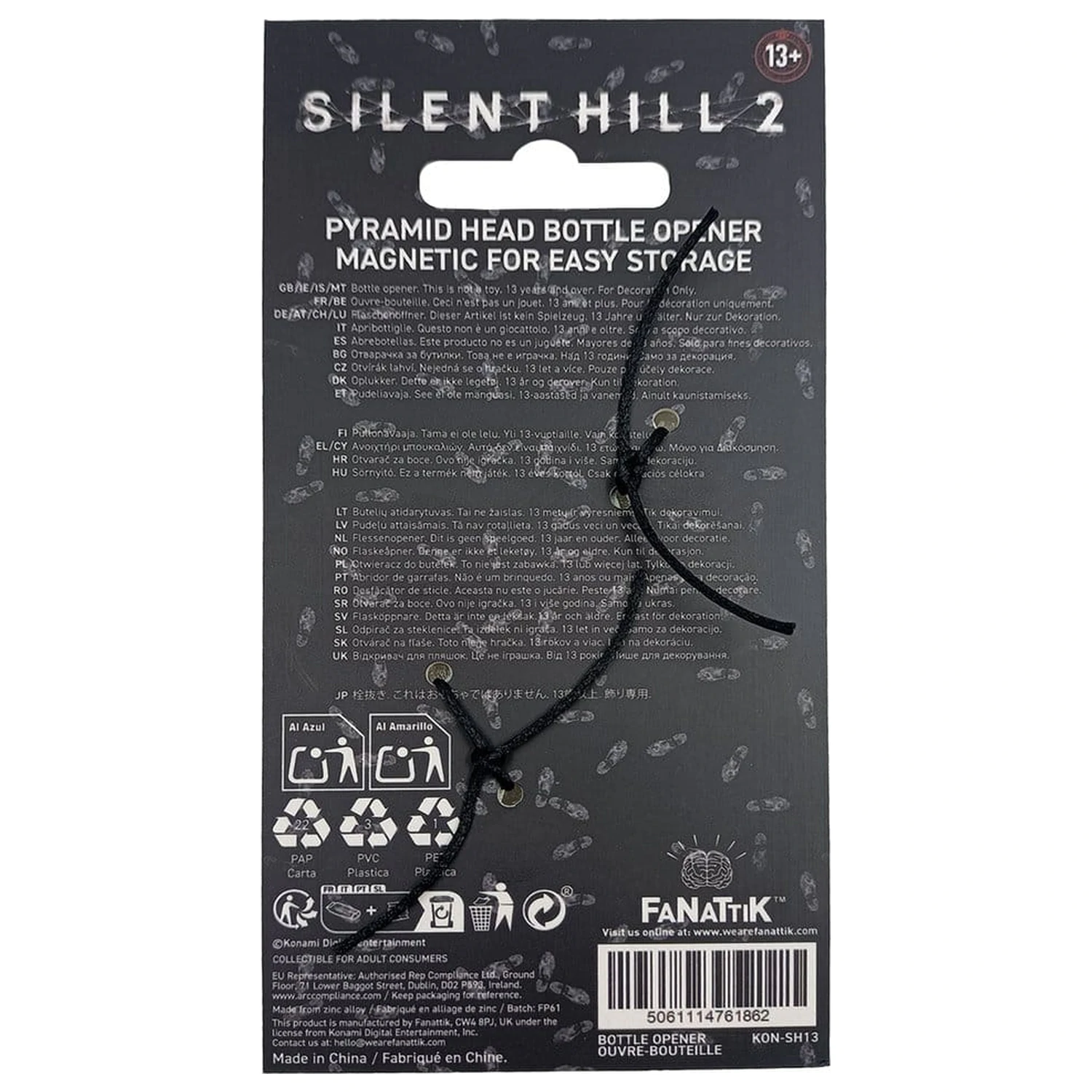 Silent Hill Bottle Opener Pyramid Head Magnetic 6 x 9 cm product photo