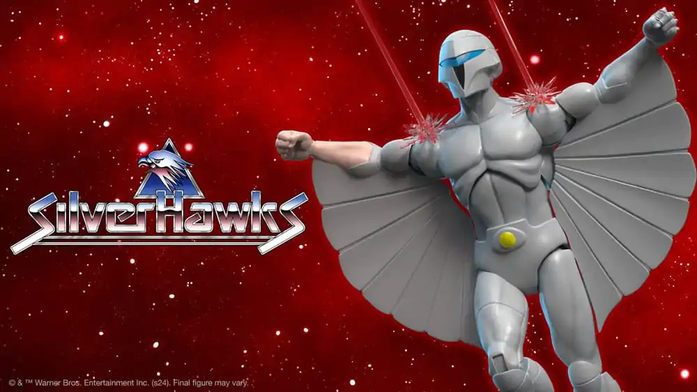 SilverHawks Ultimates Action Figure Darkbird 18 cm termékfotó