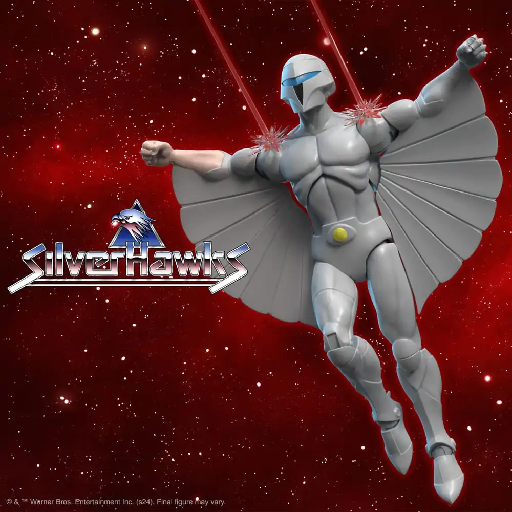 SilverHawks Ultimates Action Figure Darkbird 18 cm termékfotó