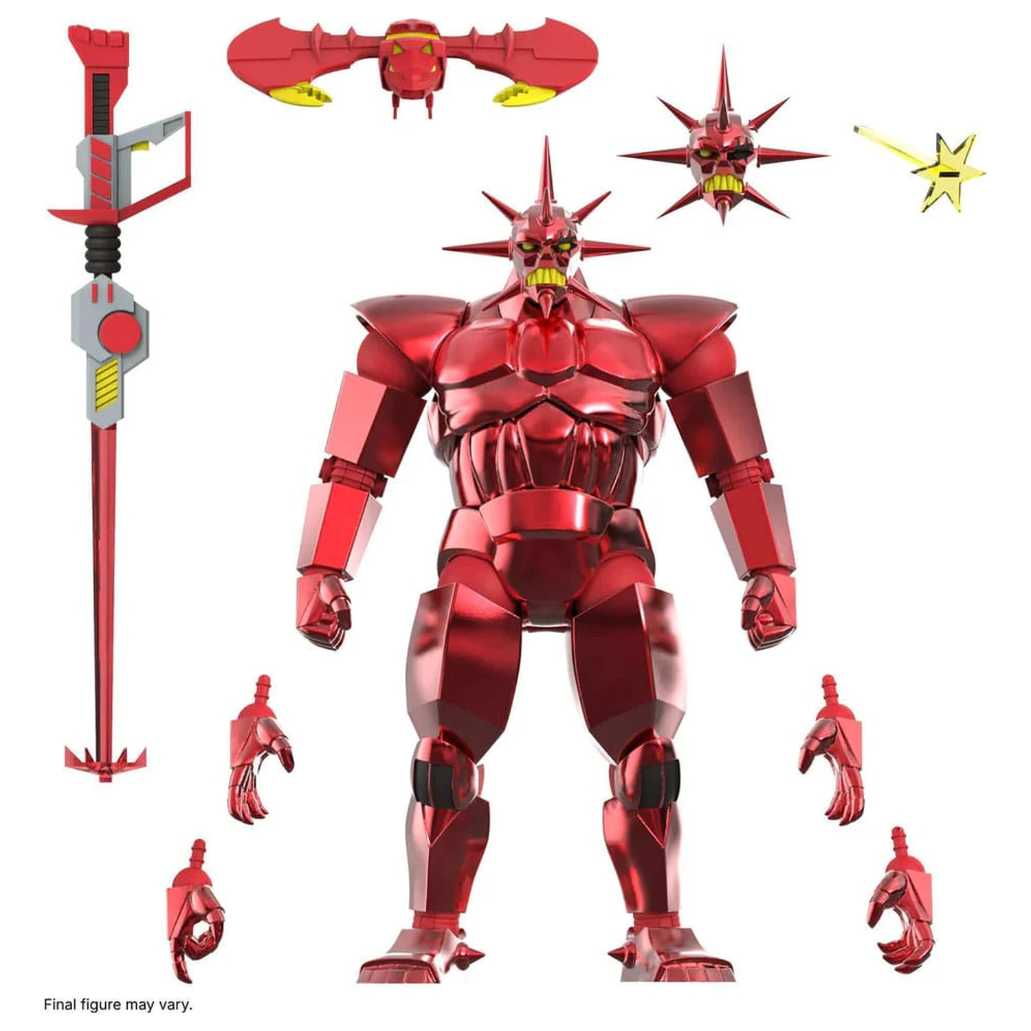 SilverHawks Ultimates Action Figure Mon*Star Metallic Vac Metal 18 cm product photo