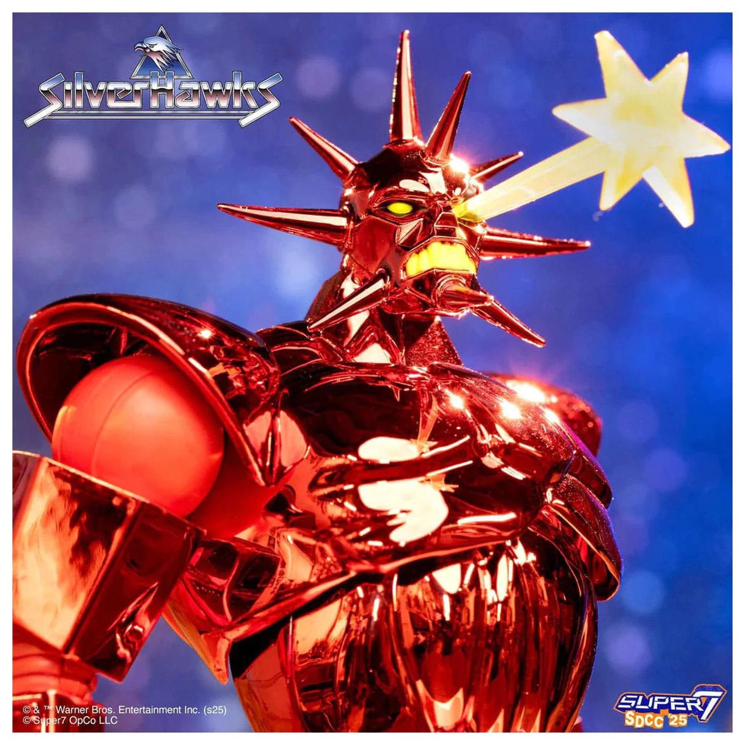 SilverHawks Ultimates Action Figure Mon*Star Metallic Vac Metal 18 cm product photo