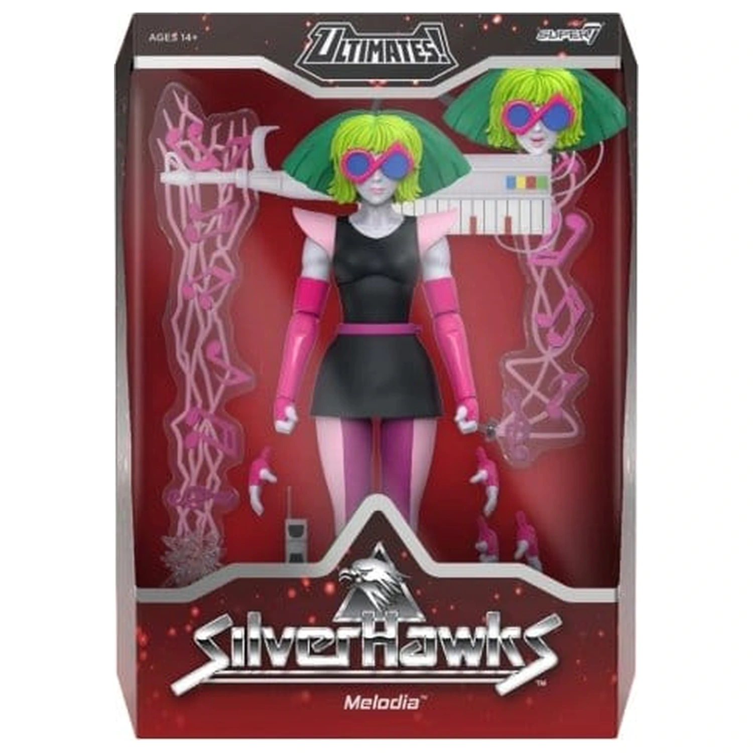 Silverhawks Ultimates Action Figure Wave 07 Melodia (Toon) product photo