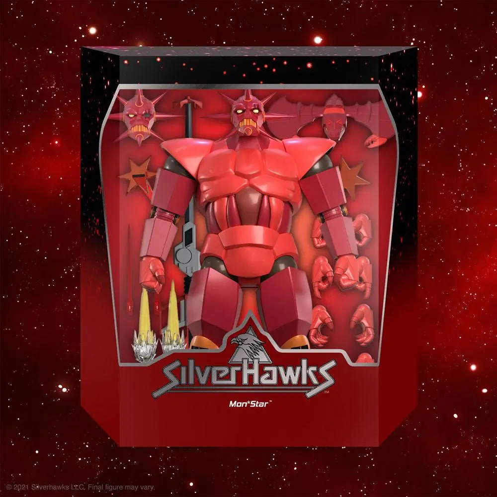 SilverHawks Ultimates Action Figure Armored Mon Star 28 cm termékfotó