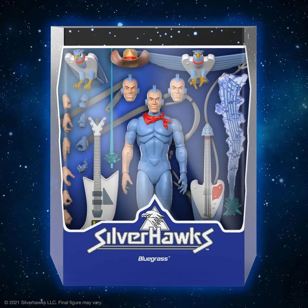 SilverHawks Ultimates Action Figure Bluegrass 18 cm product photo