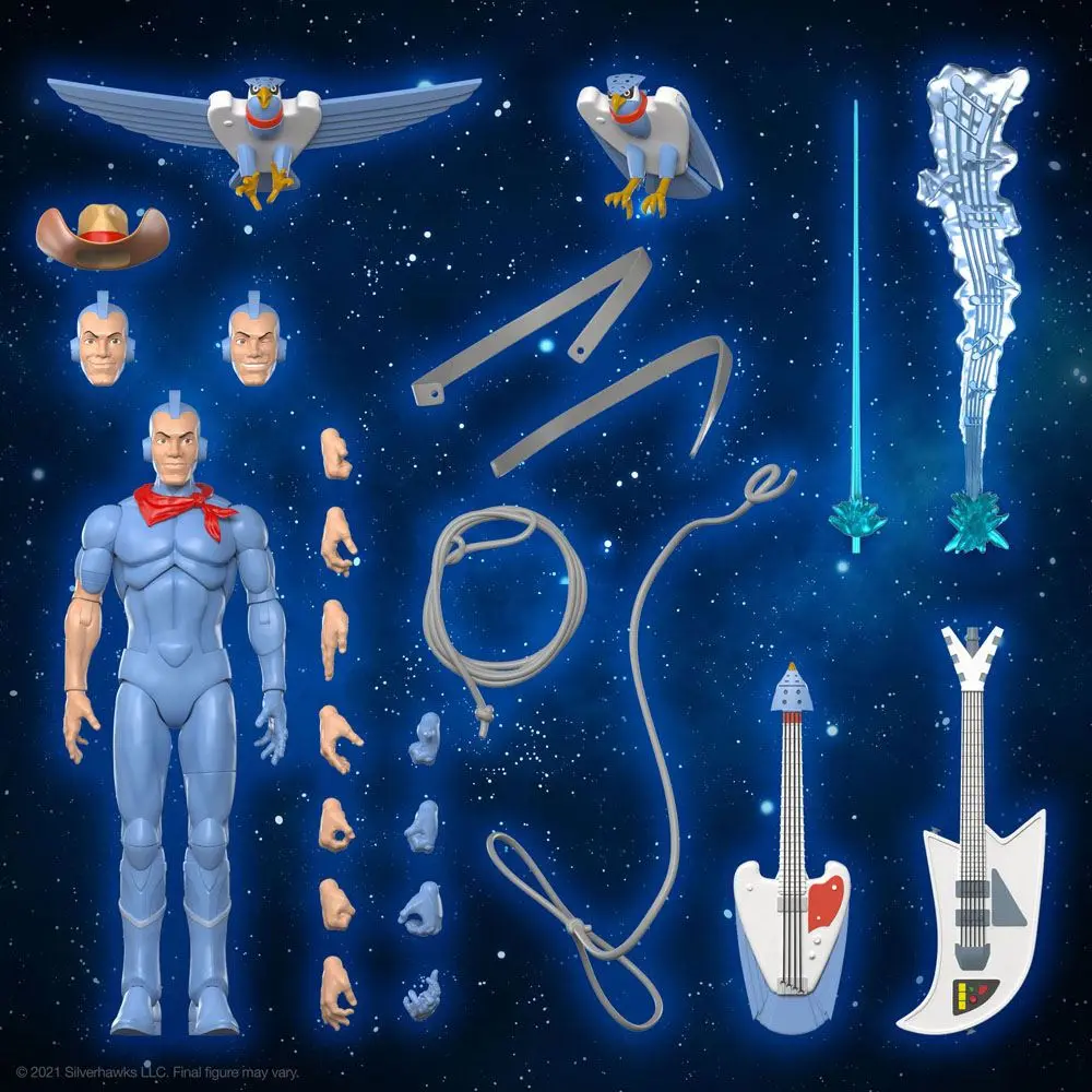 SilverHawks Ultimates Action Figure Bluegrass 18 cm product photo