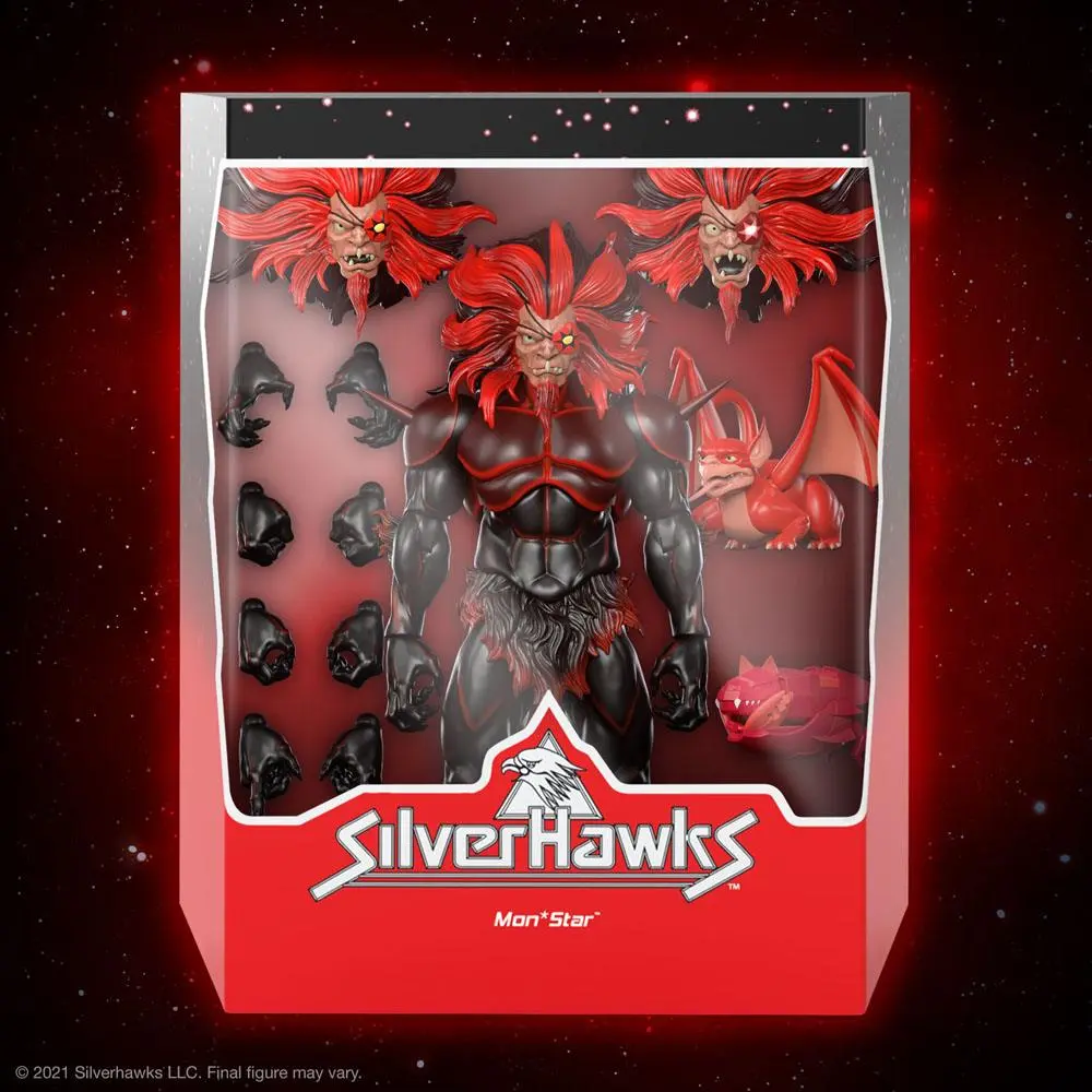 SilverHawks Ultimates Action Figure Mon Star (Pre-transformation) 18 cm termékfotó