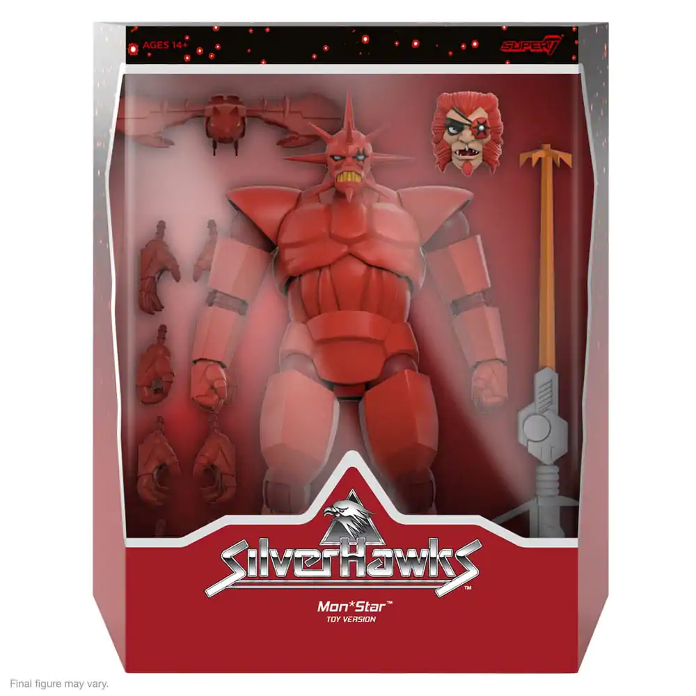 SilverHawks Ultimates Action Figure Mon*Star (Toy Version) 18 cm termékfotó