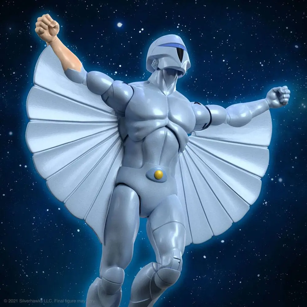 SilverHawks Ultimates Action Figure Quicksilver 18 cm termékfotó