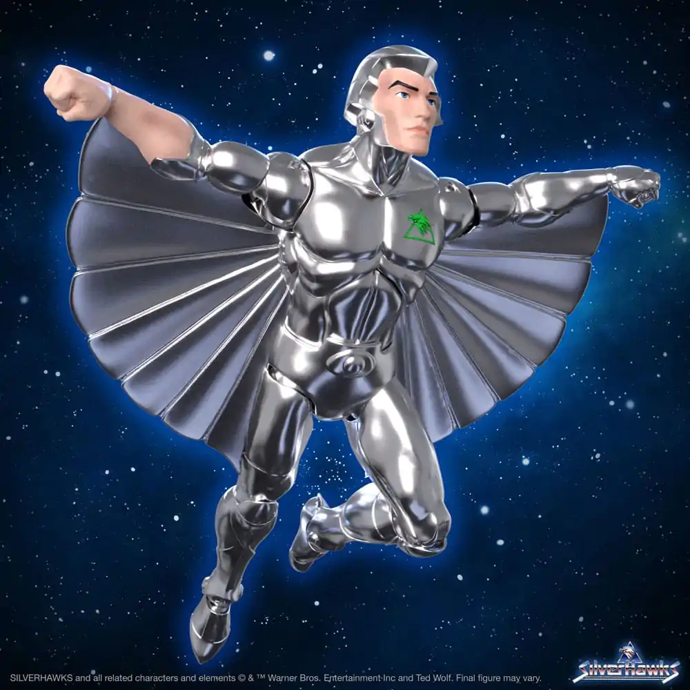 SilverHawks Ultimates Action Figure Quicksilver (Toy Version) 18 cm termékfotó