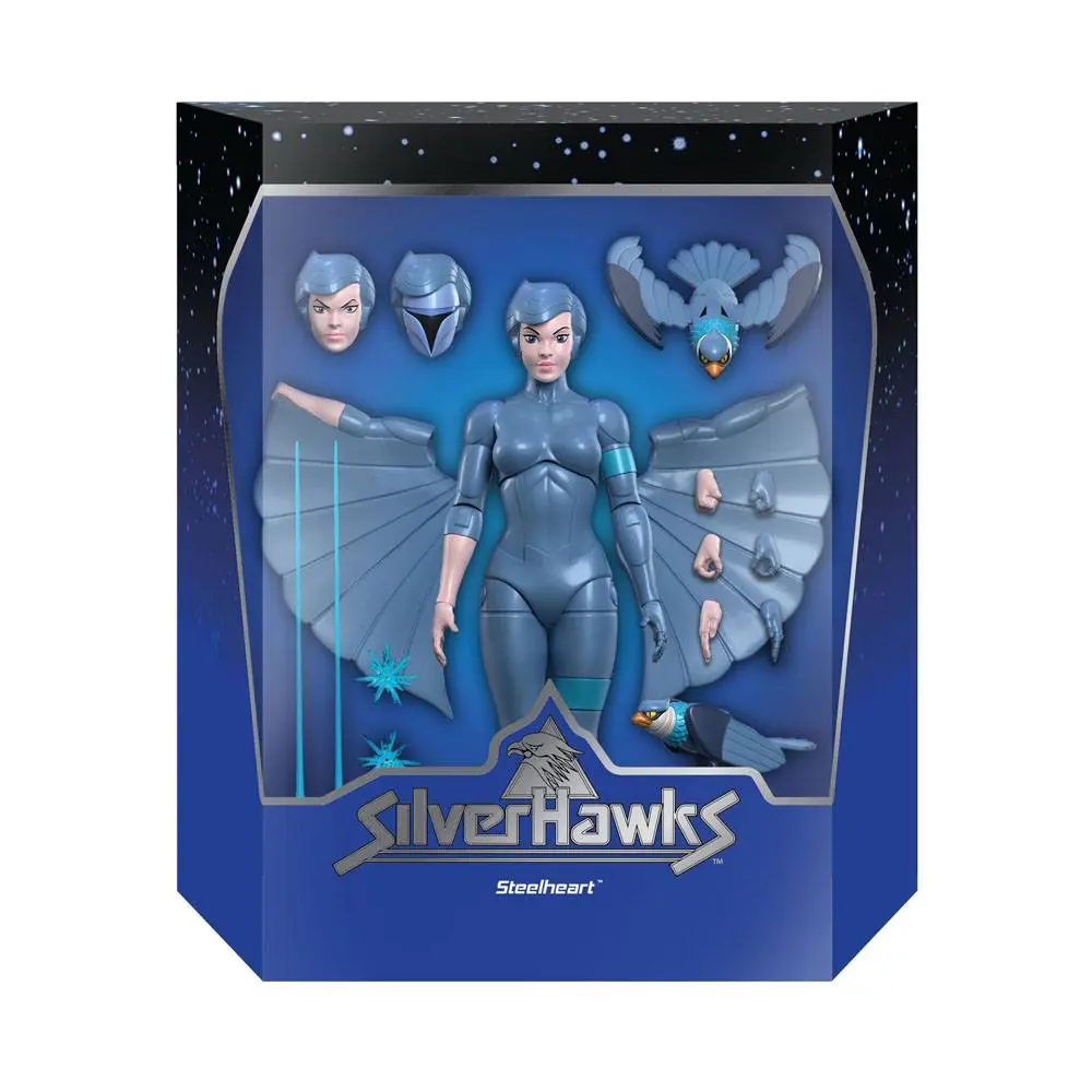 SilverHawks Ultimates Action Figure Steelheart 18 cm termékfotó