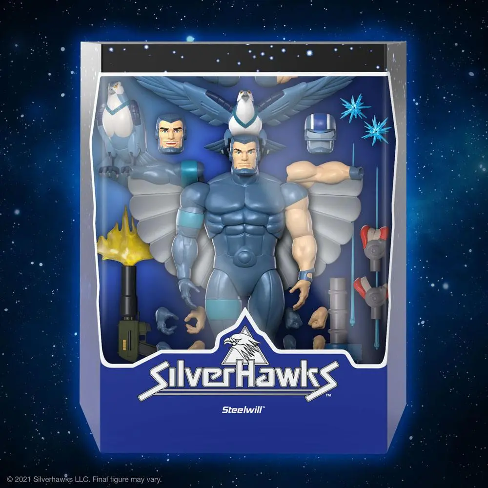 SilverHawks Ultimates Action Figure Steelwill 18 cm product photo