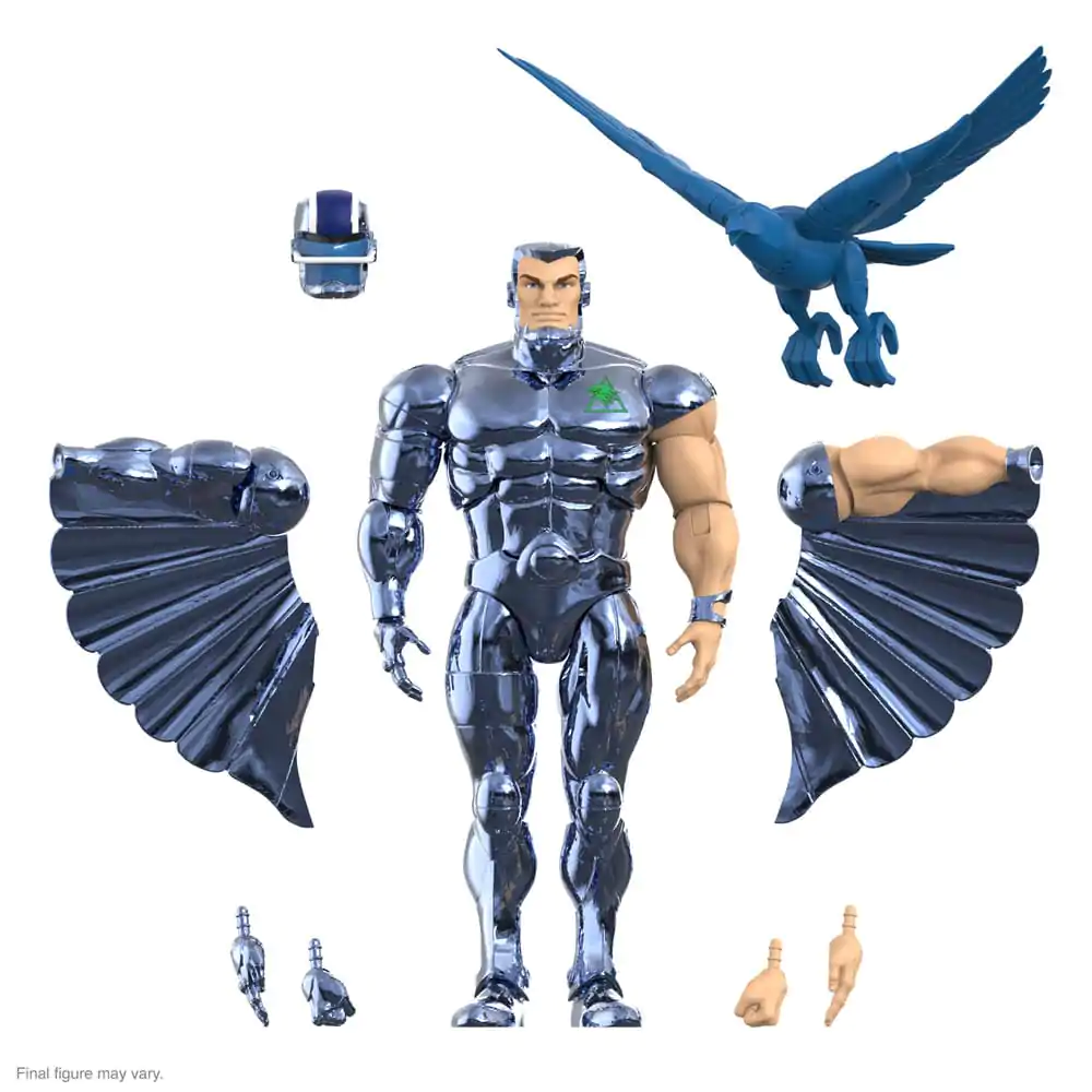 SilverHawks Ultimates Action Figure Steelwill (Toy Version Vac Metal) 18 cm product photo