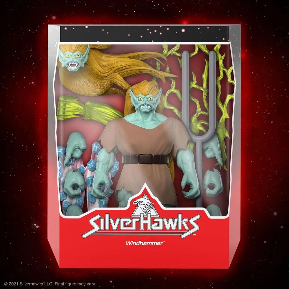 SilverHawks Ultimates Action Figure Windhammer 18 cm product photo