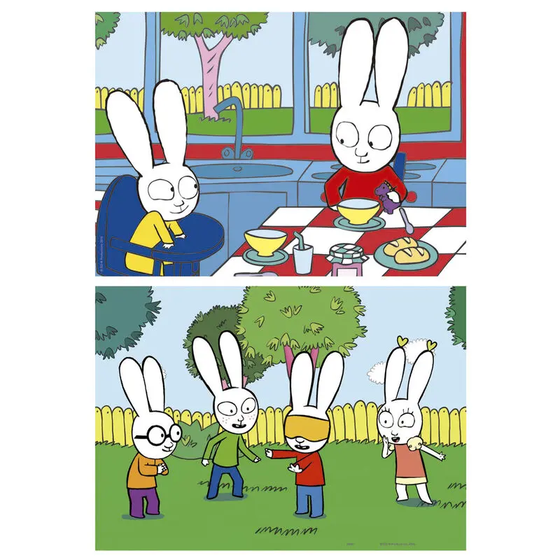 Simon puzzle 2x48pcs product photo