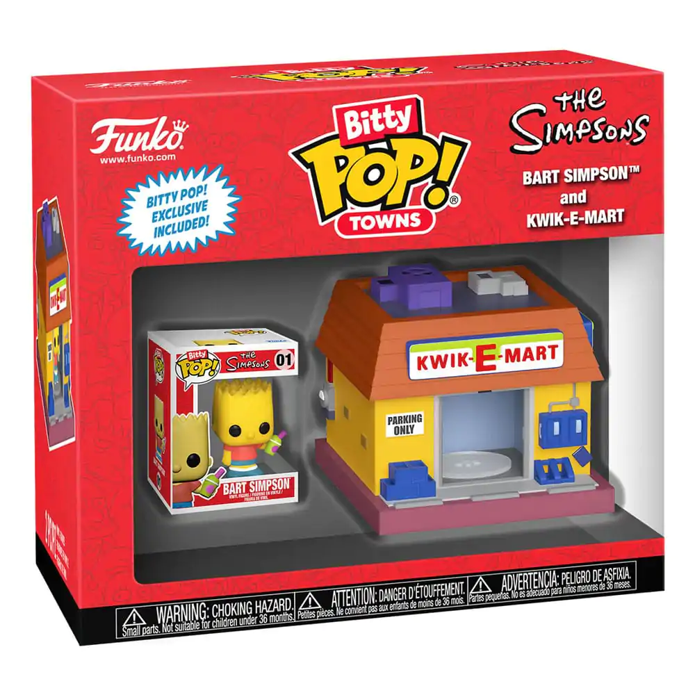 Simpsons Bitty Funko POP! Town Vinyl Figure Kwik-E-Mart termékfotó