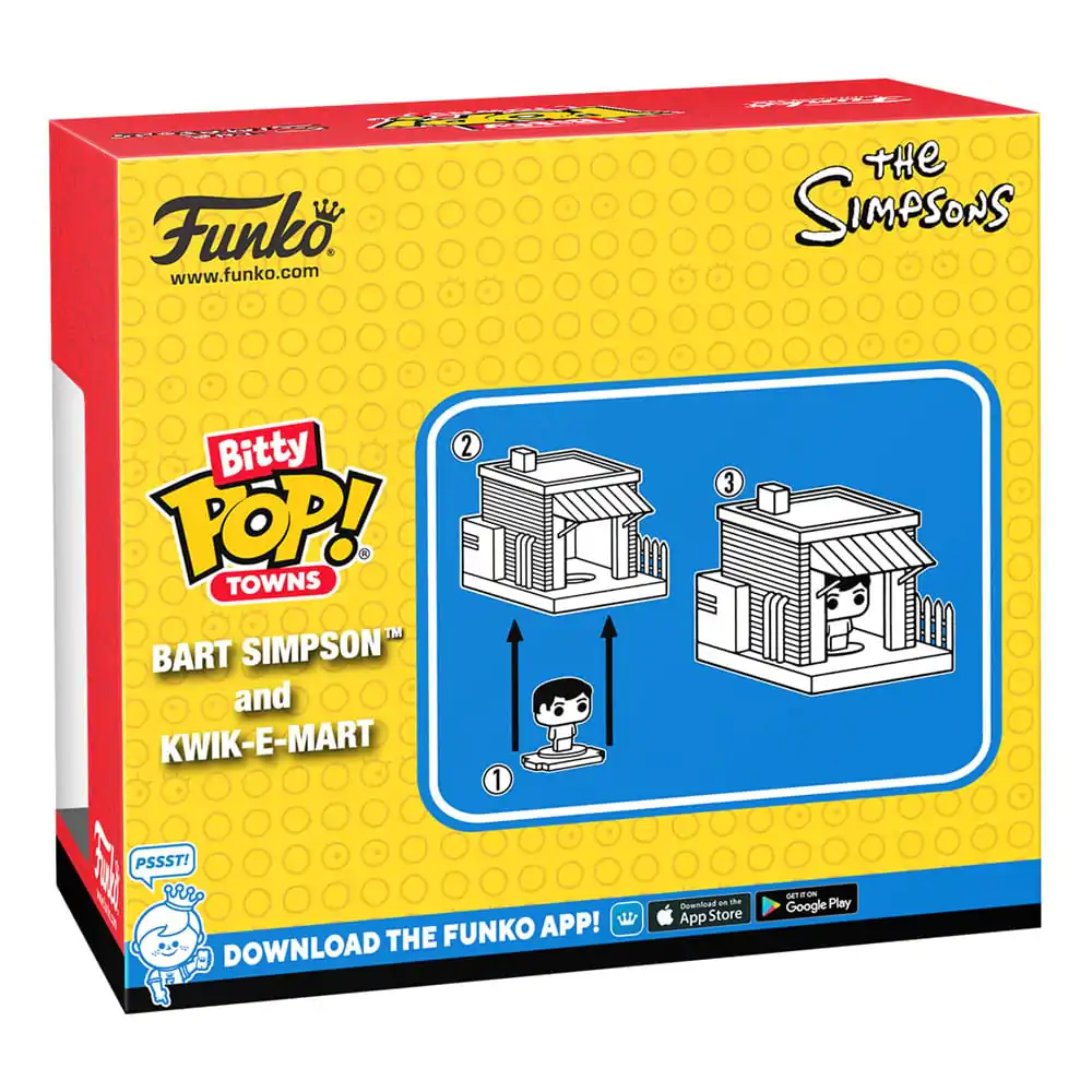 Simpsons Bitty Funko POP! Town Vinyl Figure Kwik-E-Mart product photo