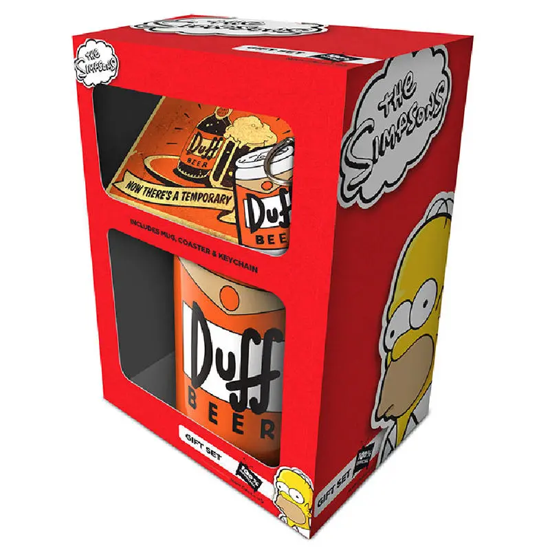 Simpsons Duff Beer gift set product photo