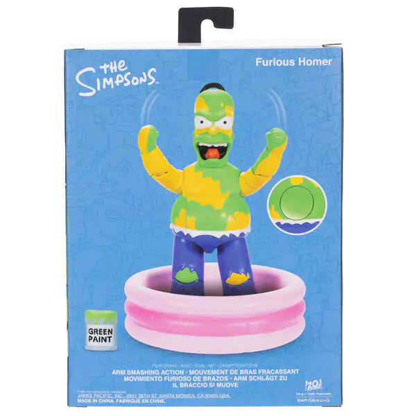 Simpsons Premium Action Figure Furious Homer 13 cm termékfotó