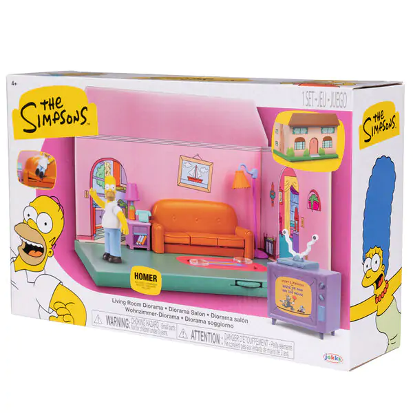 Simpsons Mini Figure Playset Living Room termékfotó