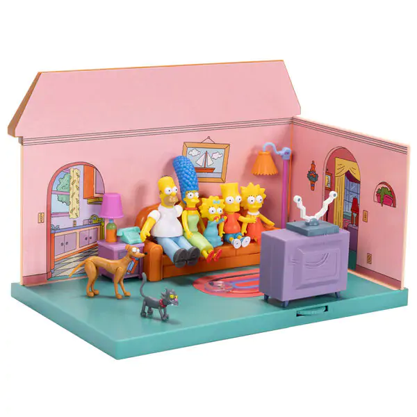 Simpsons Mini Figure Playset Living Room termékfotó