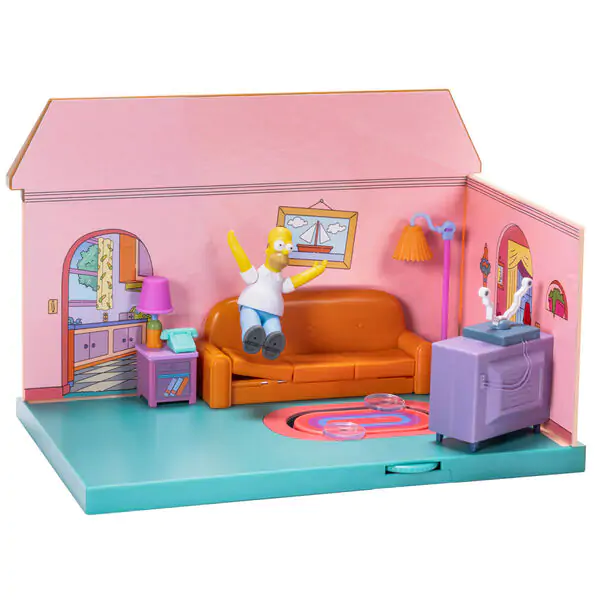 Simpsons Mini Figure Playset Living Room product photo