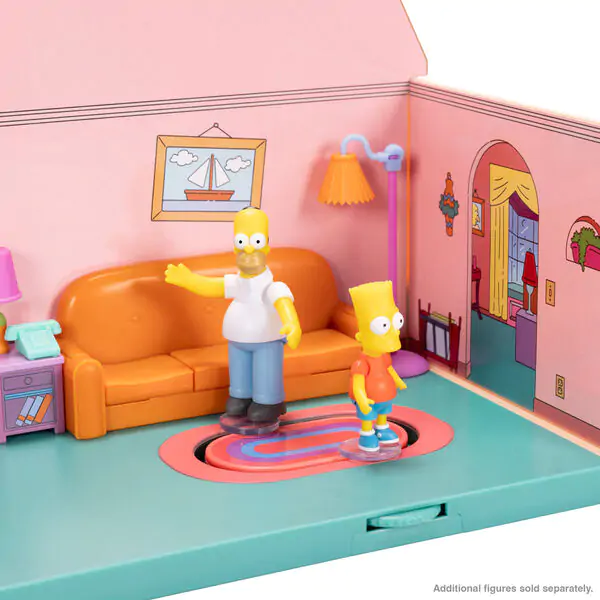 Simpsons Mini Figure Playset Living Room product photo